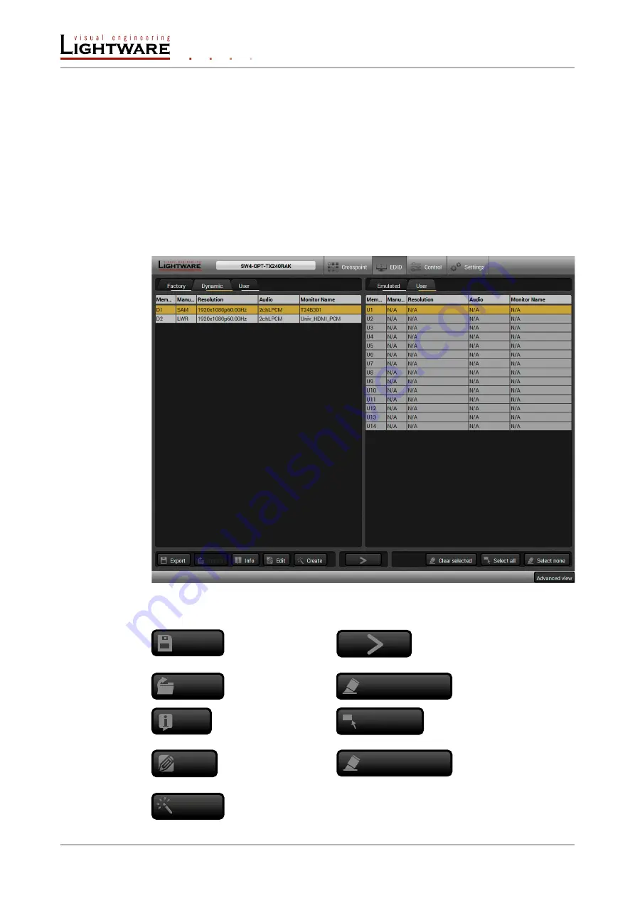 Lightware HDMI-3D-OPT-TX210A User Manual Download Page 36