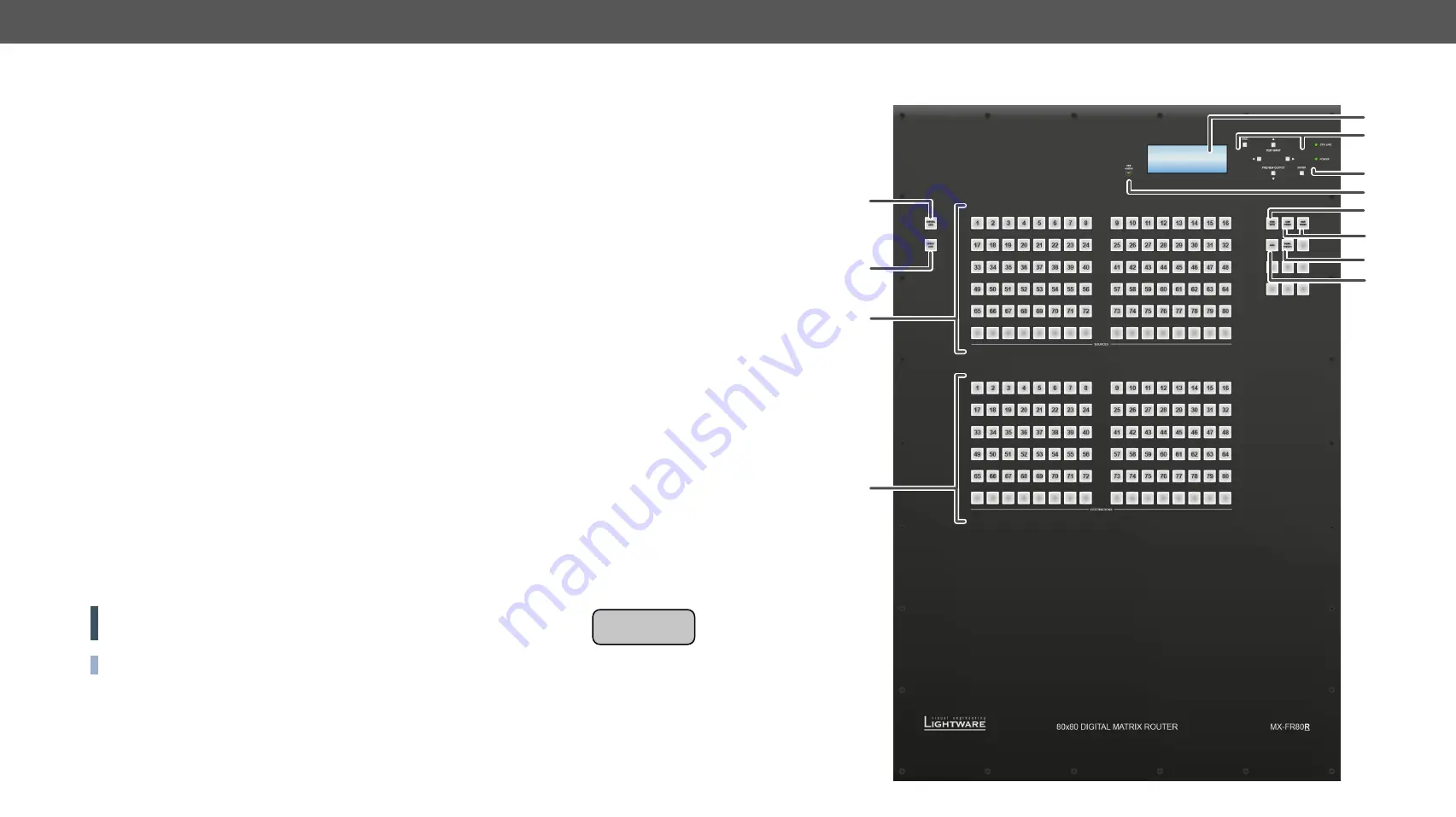 Lightware MX-FR17 Скачать руководство пользователя страница 21