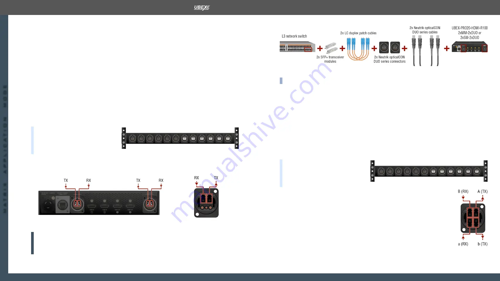 Lightware UBEX-MMU-X200 Скачать руководство пользователя страница 49