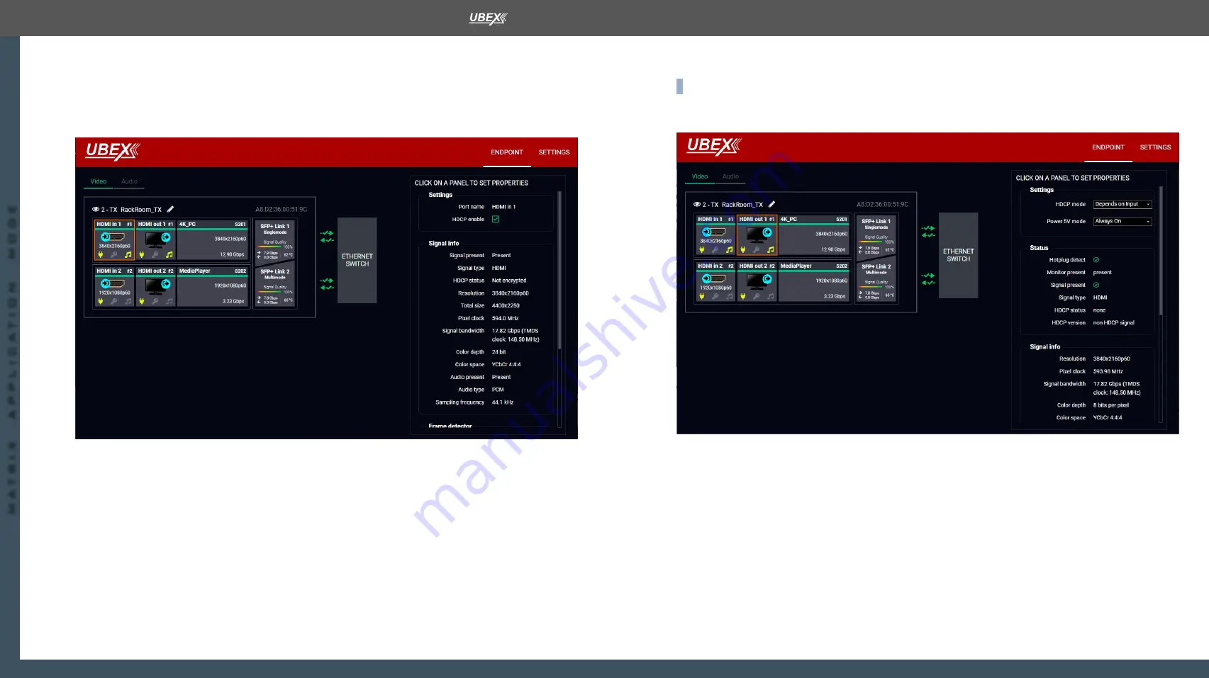 Lightware UBEX-MMU-X200 Скачать руководство пользователя страница 97