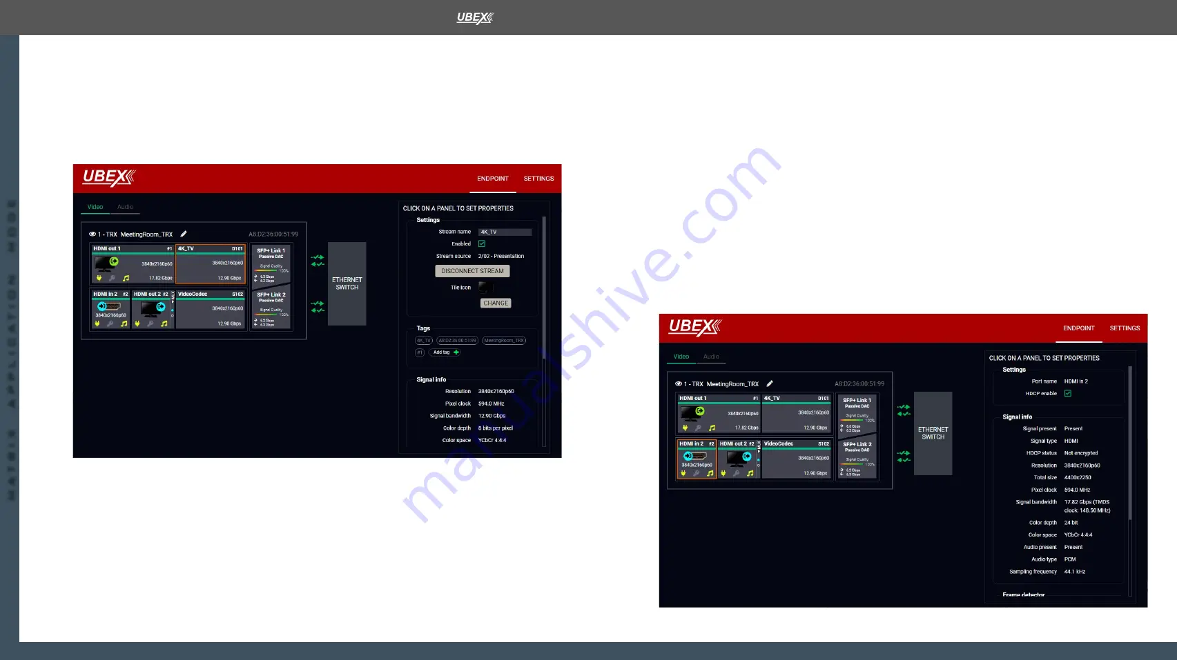 Lightware UBEX-MMU-X200 Скачать руководство пользователя страница 108