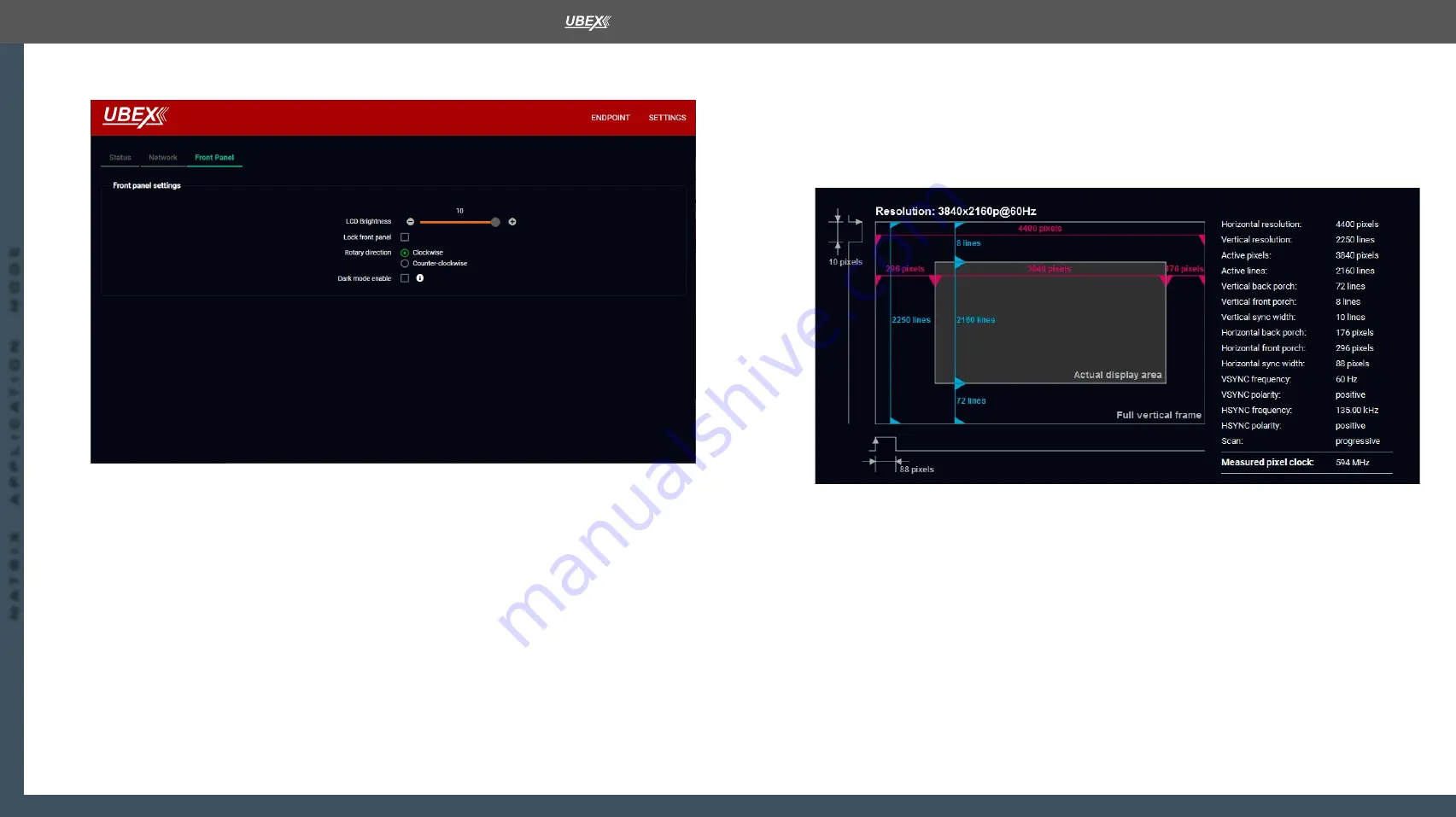 Lightware UBEX-MMU-X200 Скачать руководство пользователя страница 113