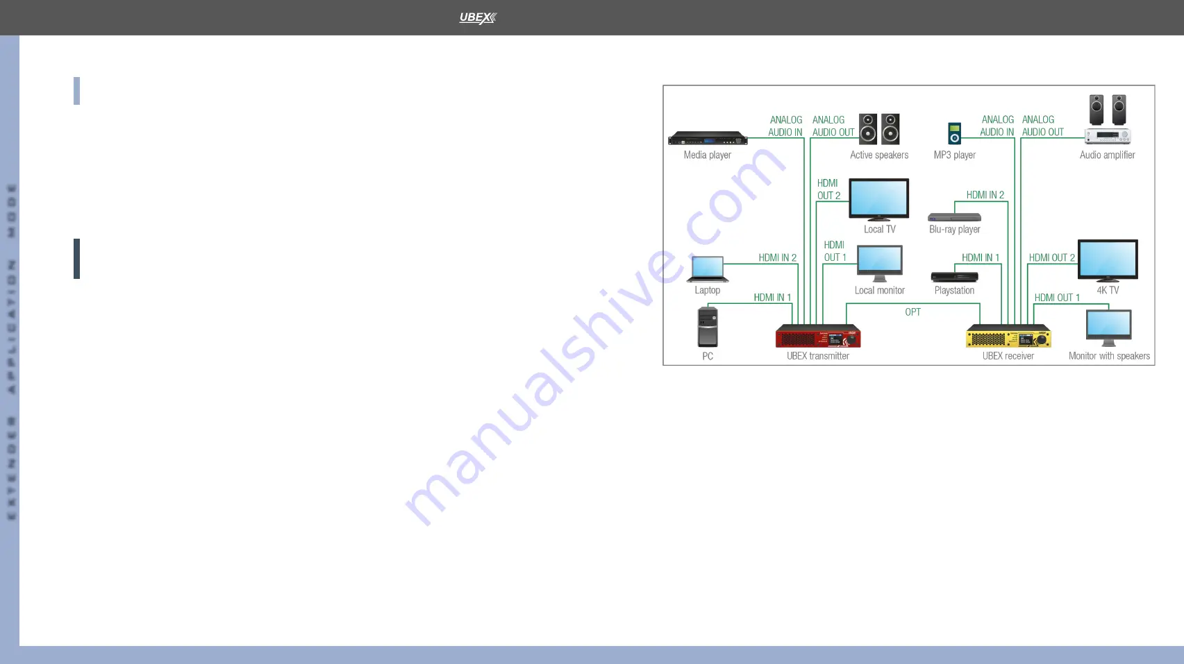 Lightware UBEX-PRO20-HDMI-F100 User Manual Download Page 63