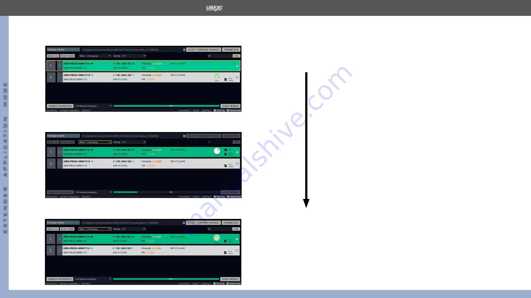 Lightware UBEX-PRO20-HDMI-F100 Скачать руководство пользователя страница 141