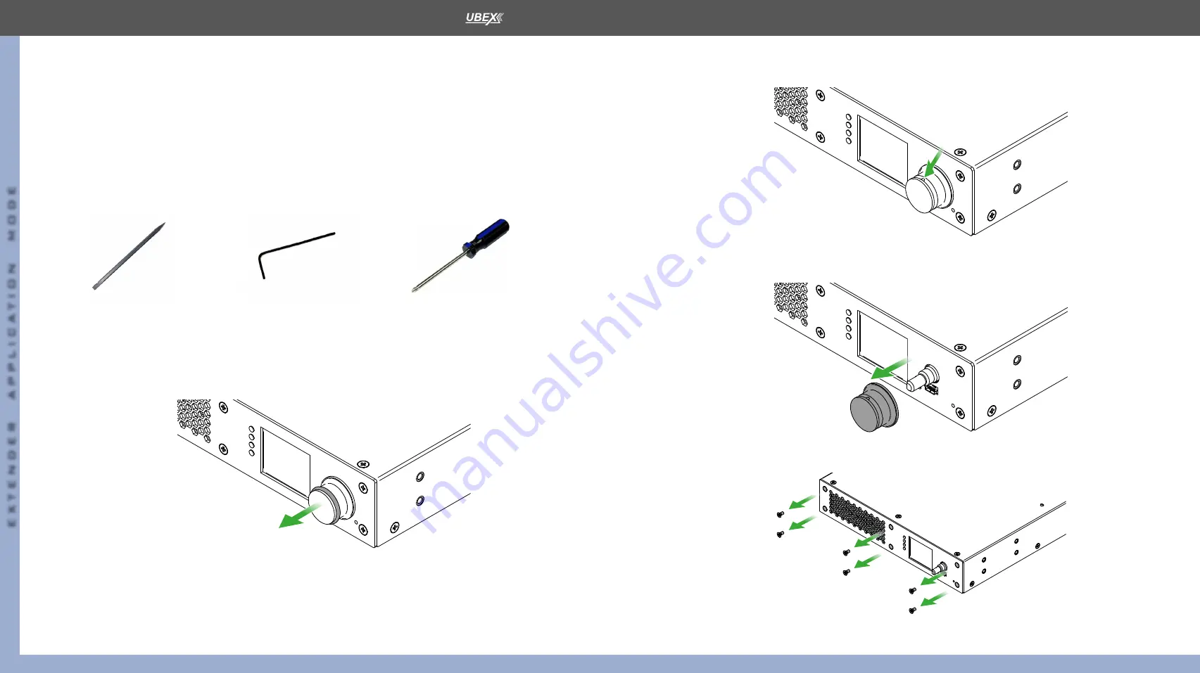 Lightware UBEX-PRO20-HDMI-F100 User Manual Download Page 153