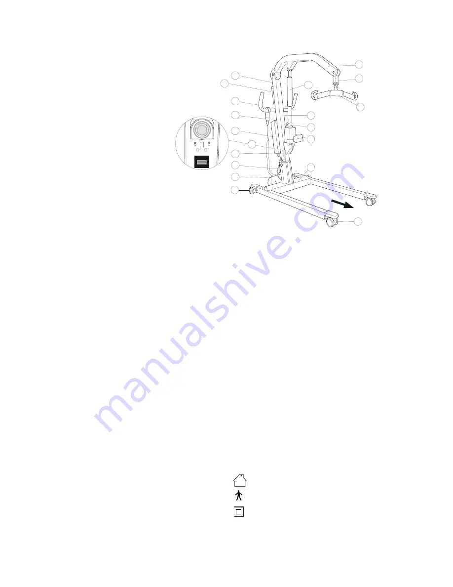 Liko Viking M Instruction Manual Download Page 4