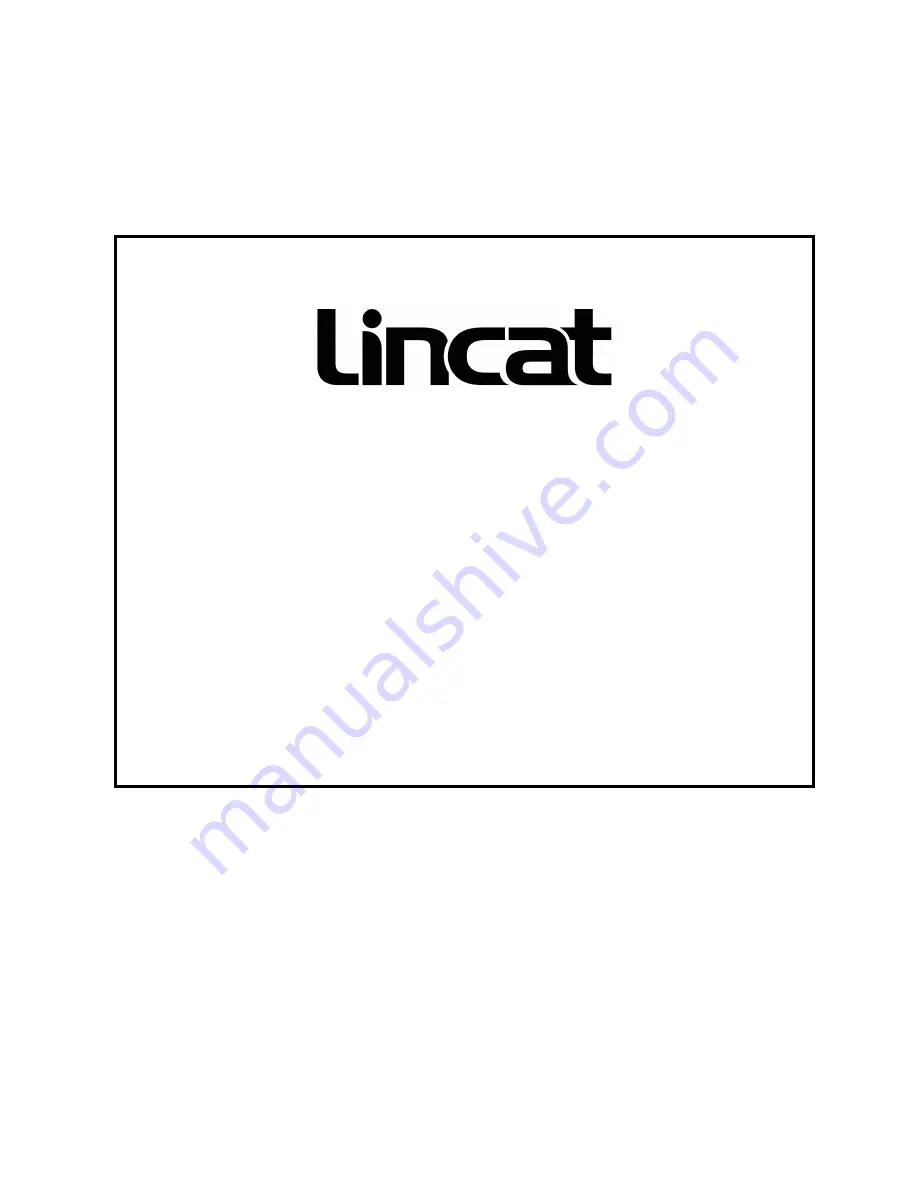 Lincat SLR6 Скачать руководство пользователя страница 1