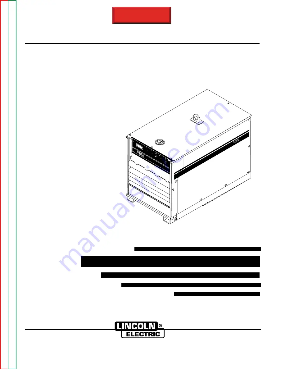 Lincoln Electric MULTI-SOURCE Service Manual Download Page 1