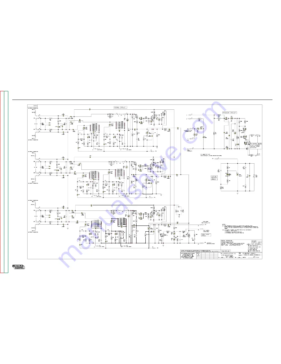 Lincoln Electric MULTI-SOURCE Service Manual Download Page 93