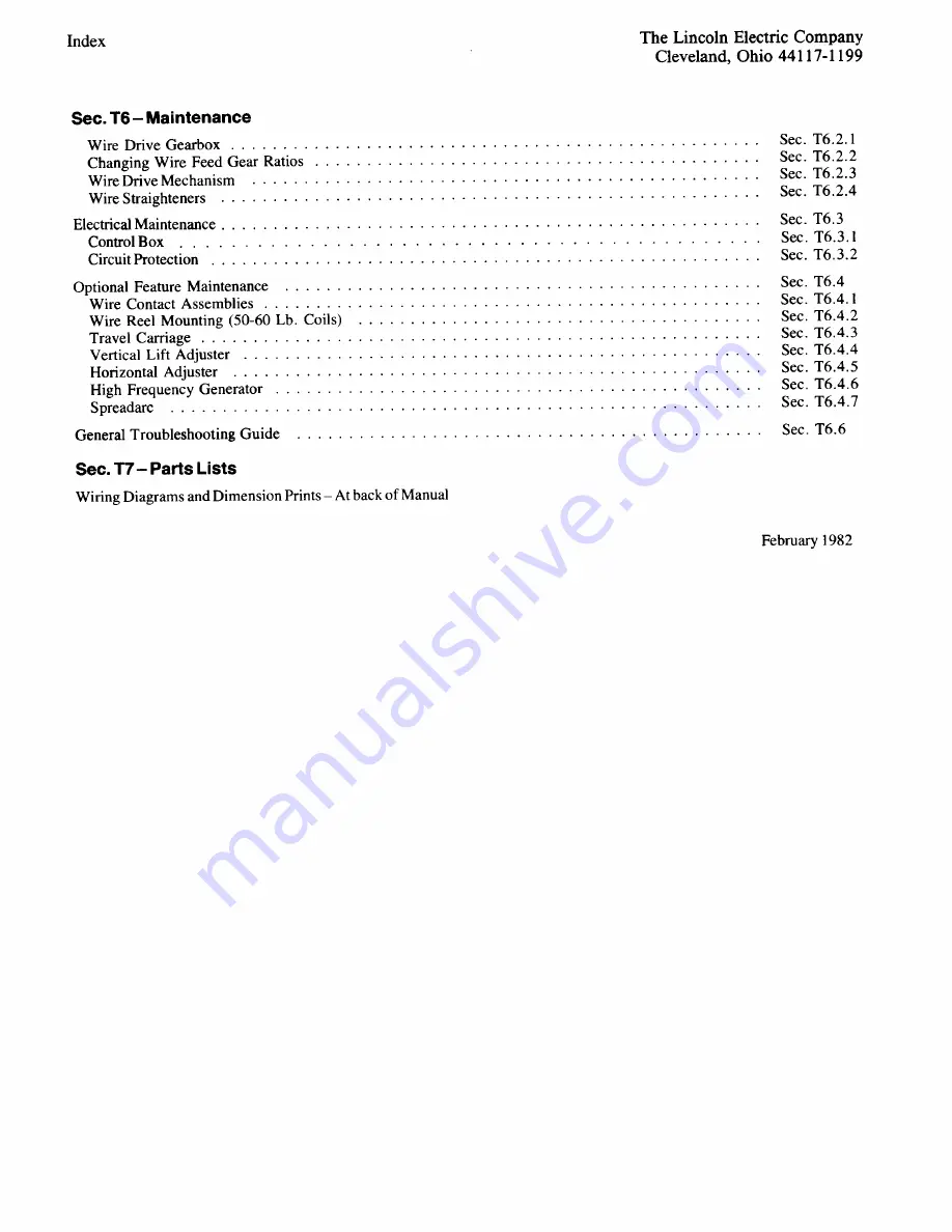 Lincoln Electric NA-5 Operator'S Manual Download Page 8