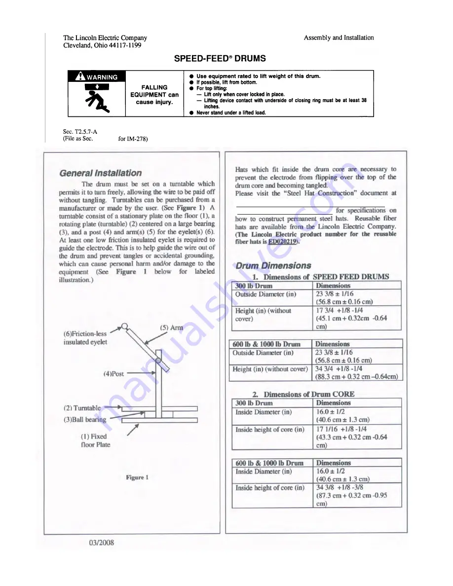 Lincoln Electric NA-5 Operator'S Manual Download Page 55