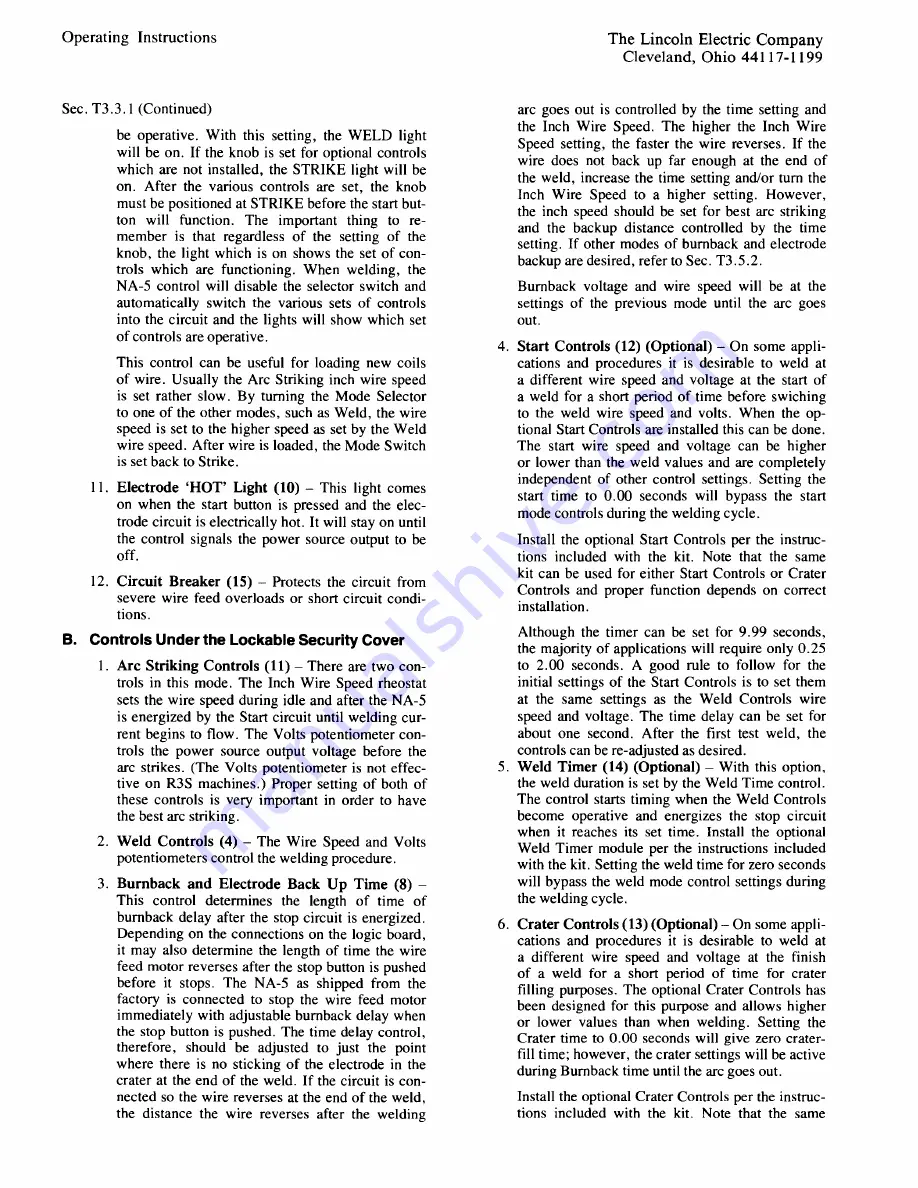 Lincoln Electric NA-5 Скачать руководство пользователя страница 76