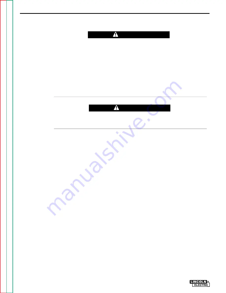 Lincoln Electric PRO-CUT 60 Service Manual Download Page 82