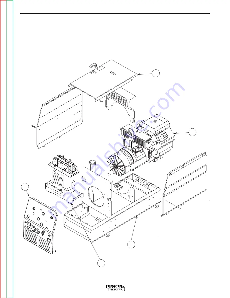 Lincoln Electric RANGER 10,000 Service Manual Download Page 34