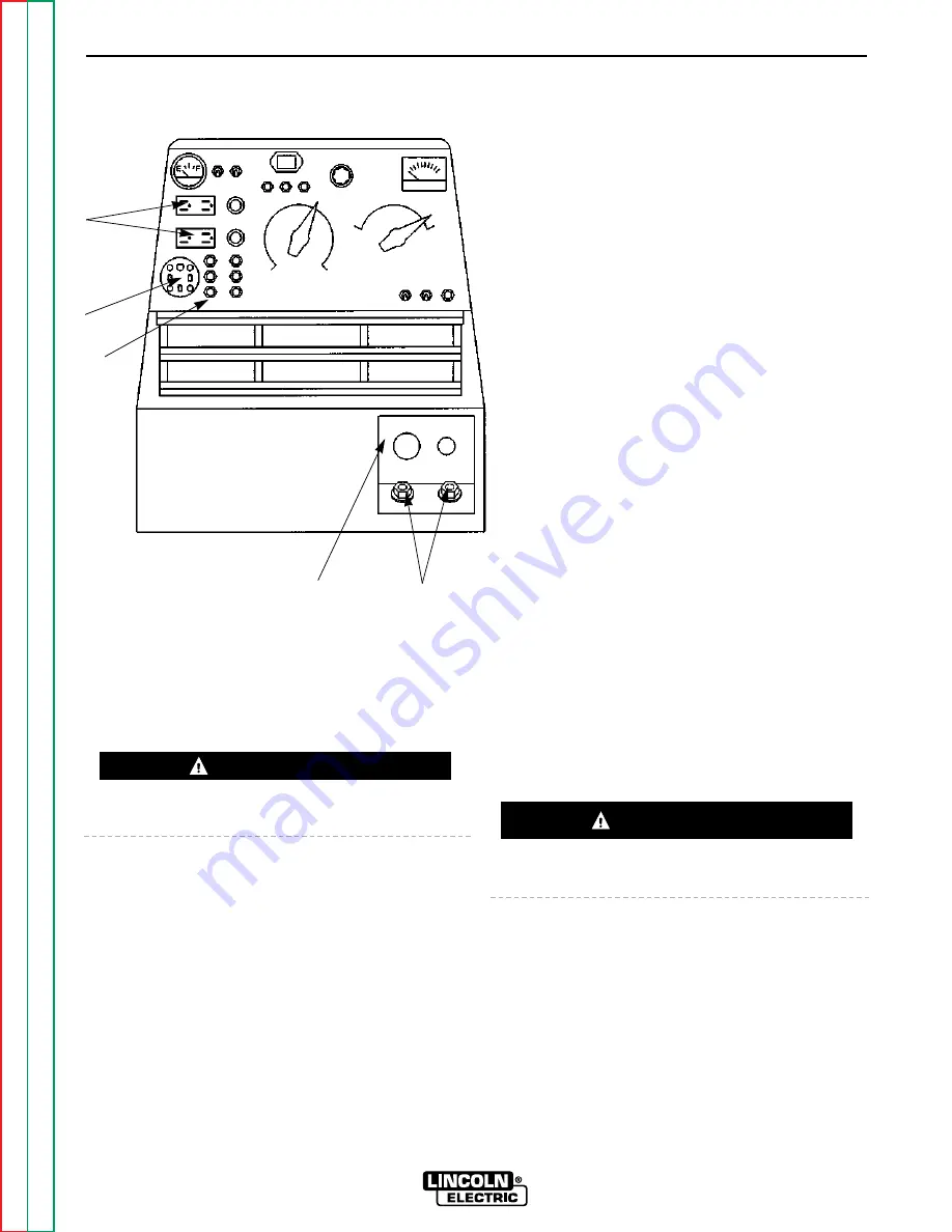 Lincoln Electric RANGER 10-LX Service Manual Download Page 11