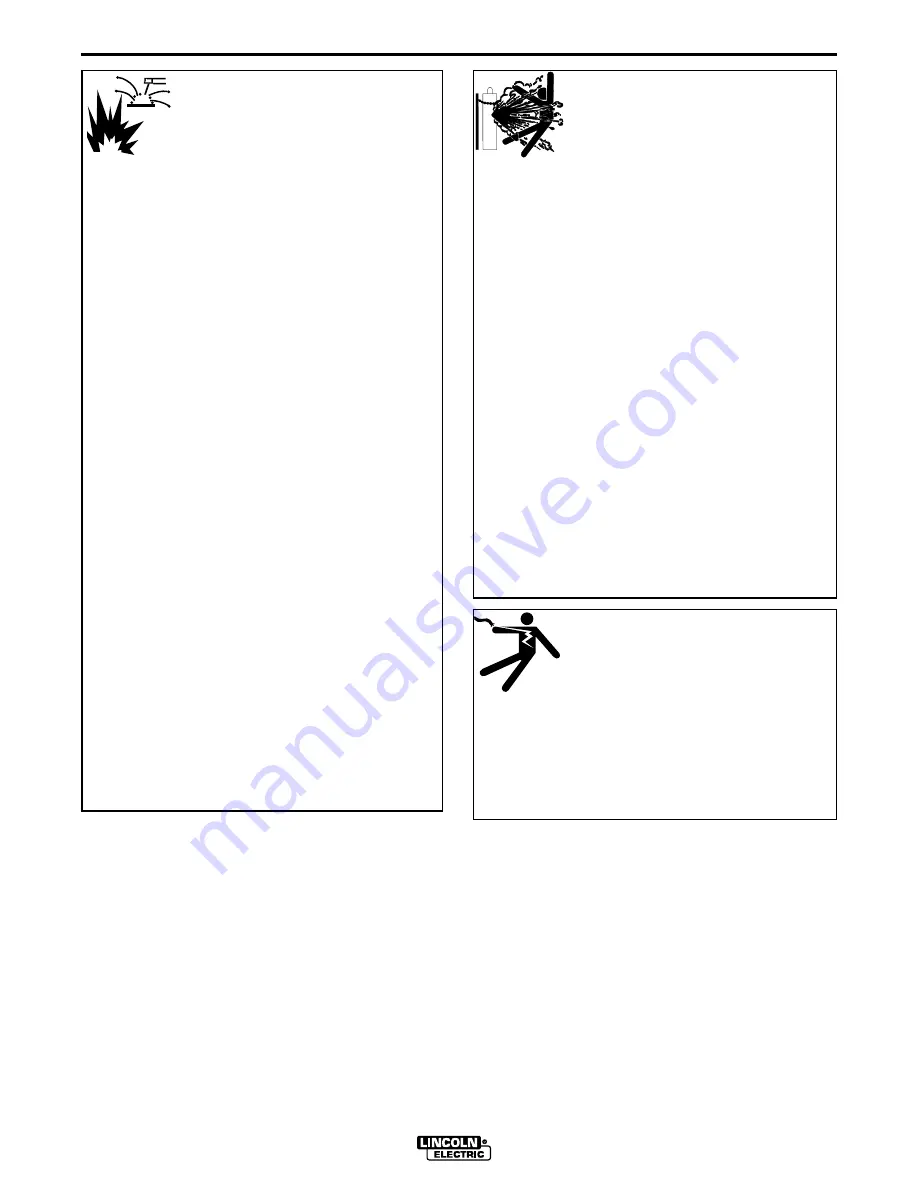 Lincoln Electric RANGER 275 Operator'S Manual Download Page 4