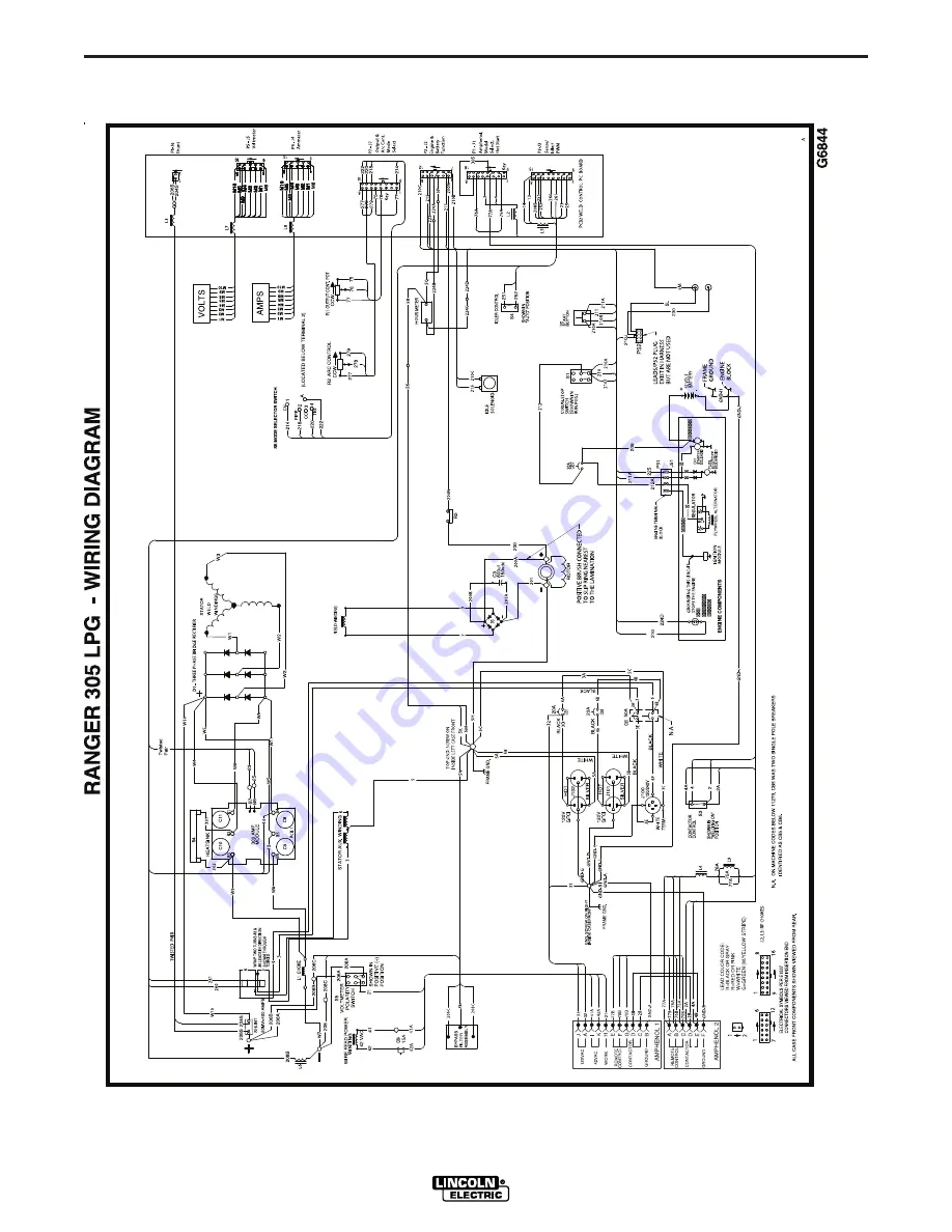 Lincoln Electric RANGER 305LPG Operator'S Manual Download Page 47