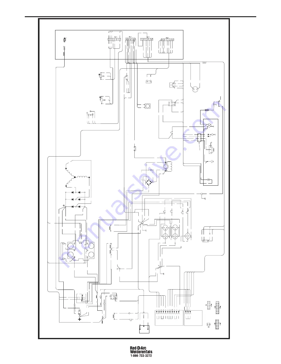 Lincoln Electric RED-D-ARC GX 300 Operator'S Manual Download Page 42