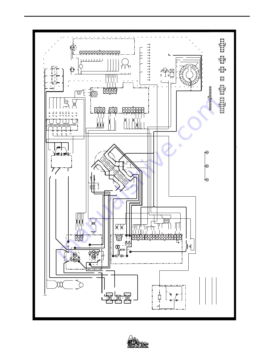 Lincoln Electric RED-D-ARC IM648-B Operator'S Manual Download Page 31