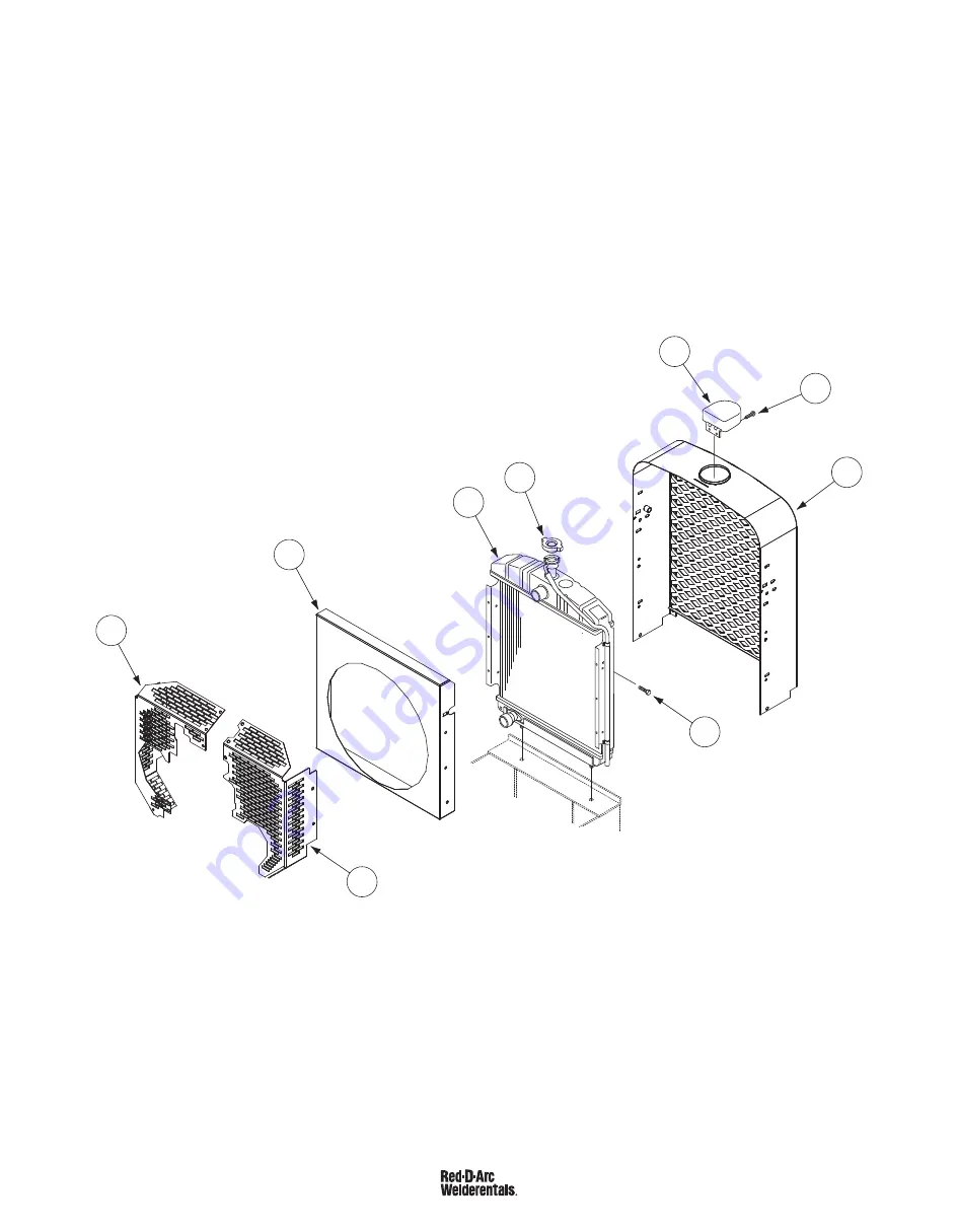 Lincoln Electric Red-D-Arc Welderentals D300K 3+3 SE Operator'S Manual Download Page 38