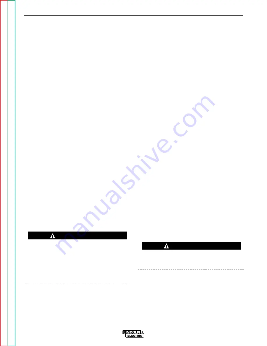 Lincoln Electric Semiautomatic Wire Feeders LN-9 Service Manual Download Page 35