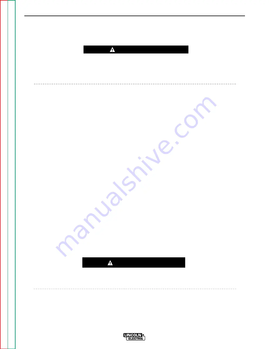 Lincoln Electric Semiautomatic Wire Feeders LN-9 Service Manual Download Page 60