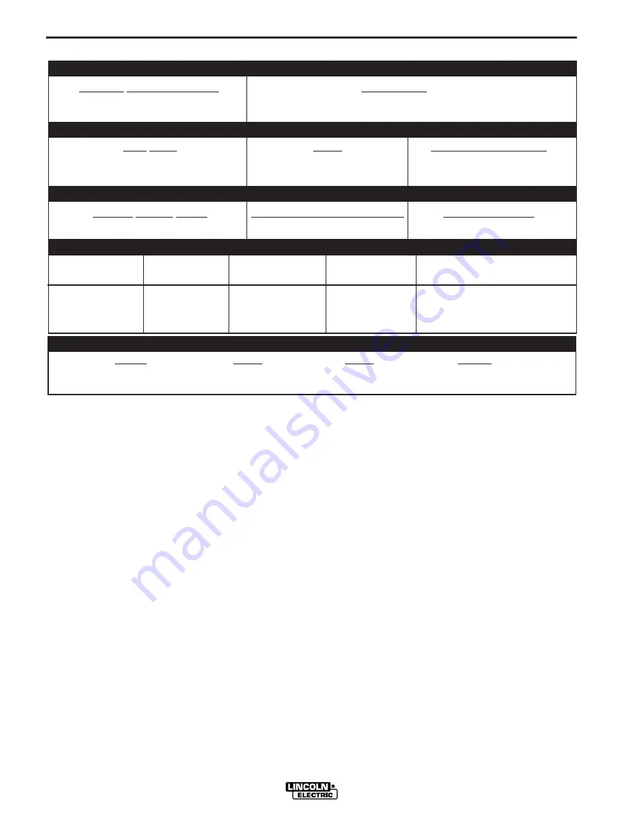 Lincoln Electric SP-175T Operator'S Manual Download Page 8