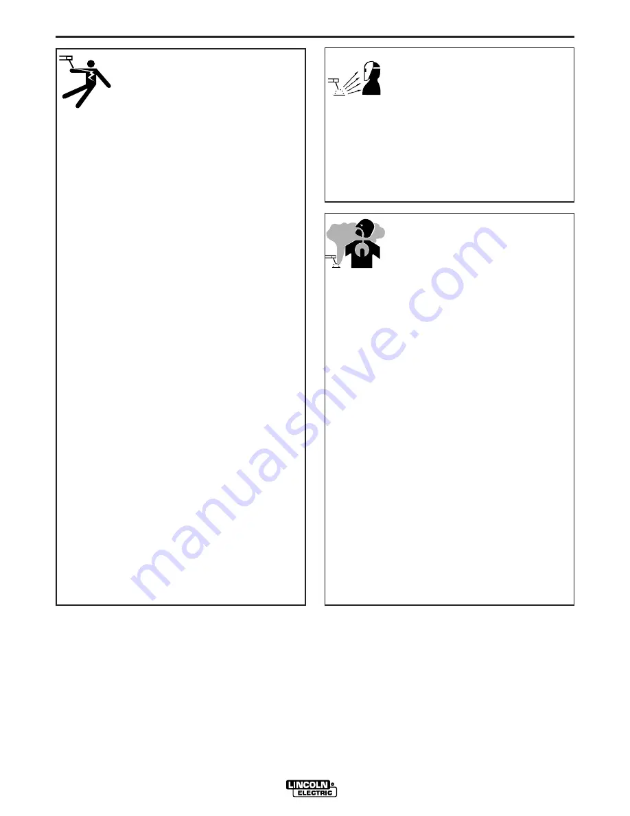 Lincoln Electric TANDEM MIG 800 Скачать руководство пользователя страница 3