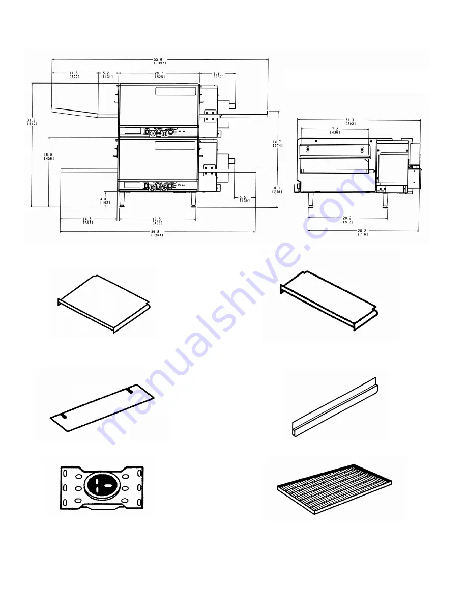 Lincoln Foodservice 1300 SERIES Installation And Operating Instructions Manual Download Page 5