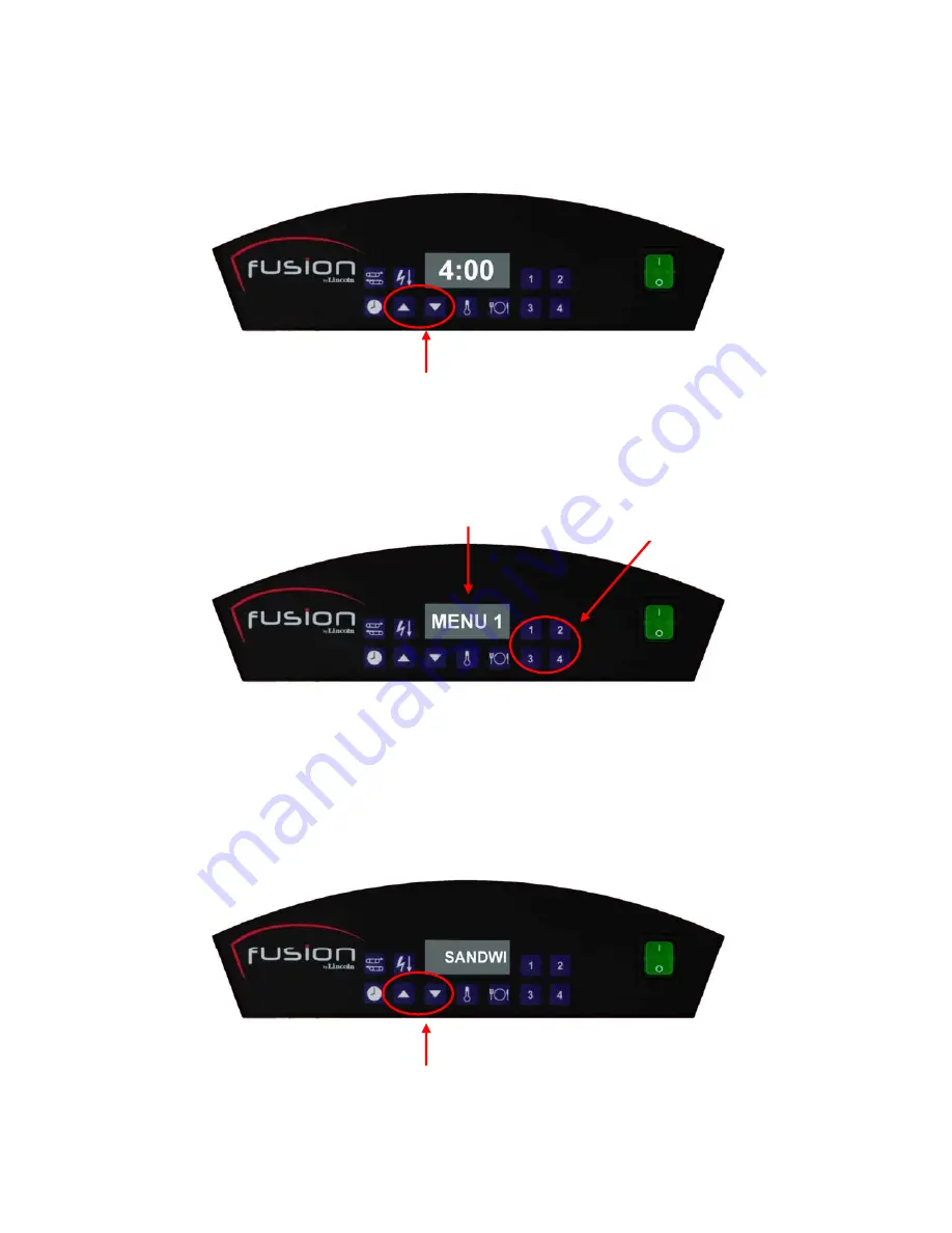 Lincoln Foodservice Fusion 2030 Series Installation & Operating Instructions Manual Download Page 11