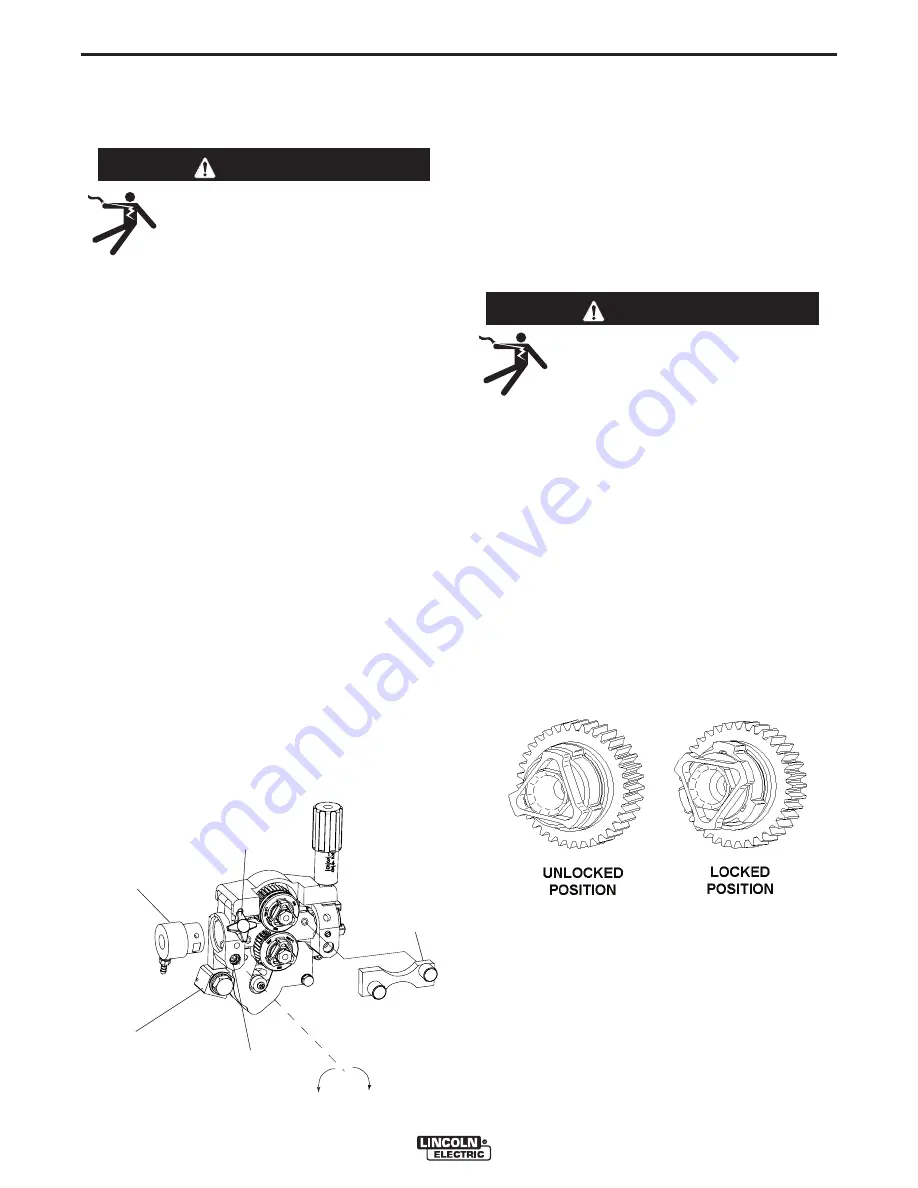 Lincoln LN-25 IRONWORKER Operator'S Manual Download Page 13