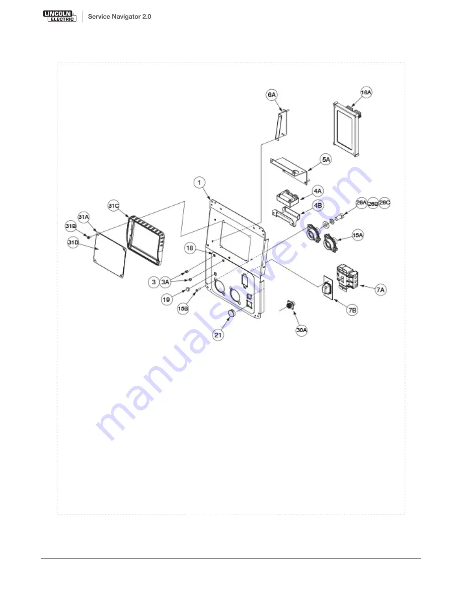 Lincoln POWER WAVE S350 Operator'S Manual Download Page 48