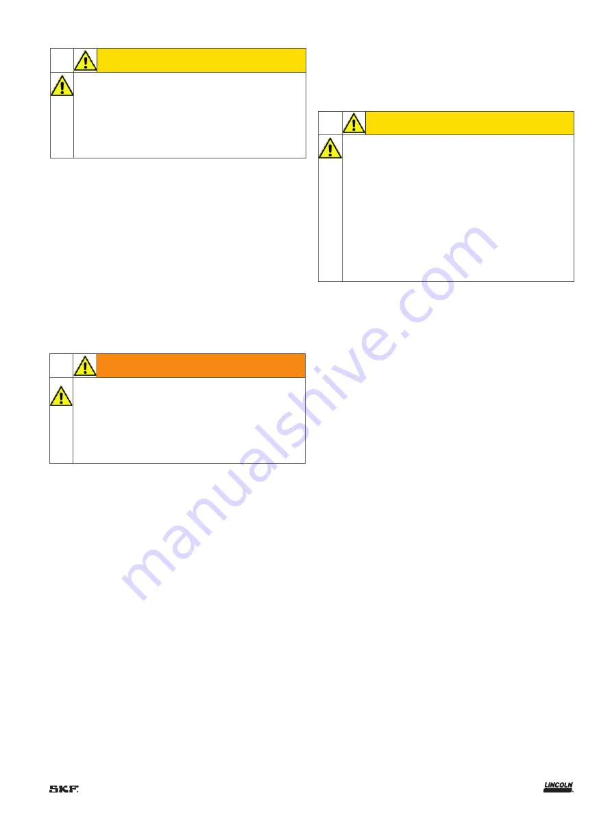 Lincoln SKF CLK Installation And Operation Manual Download Page 9