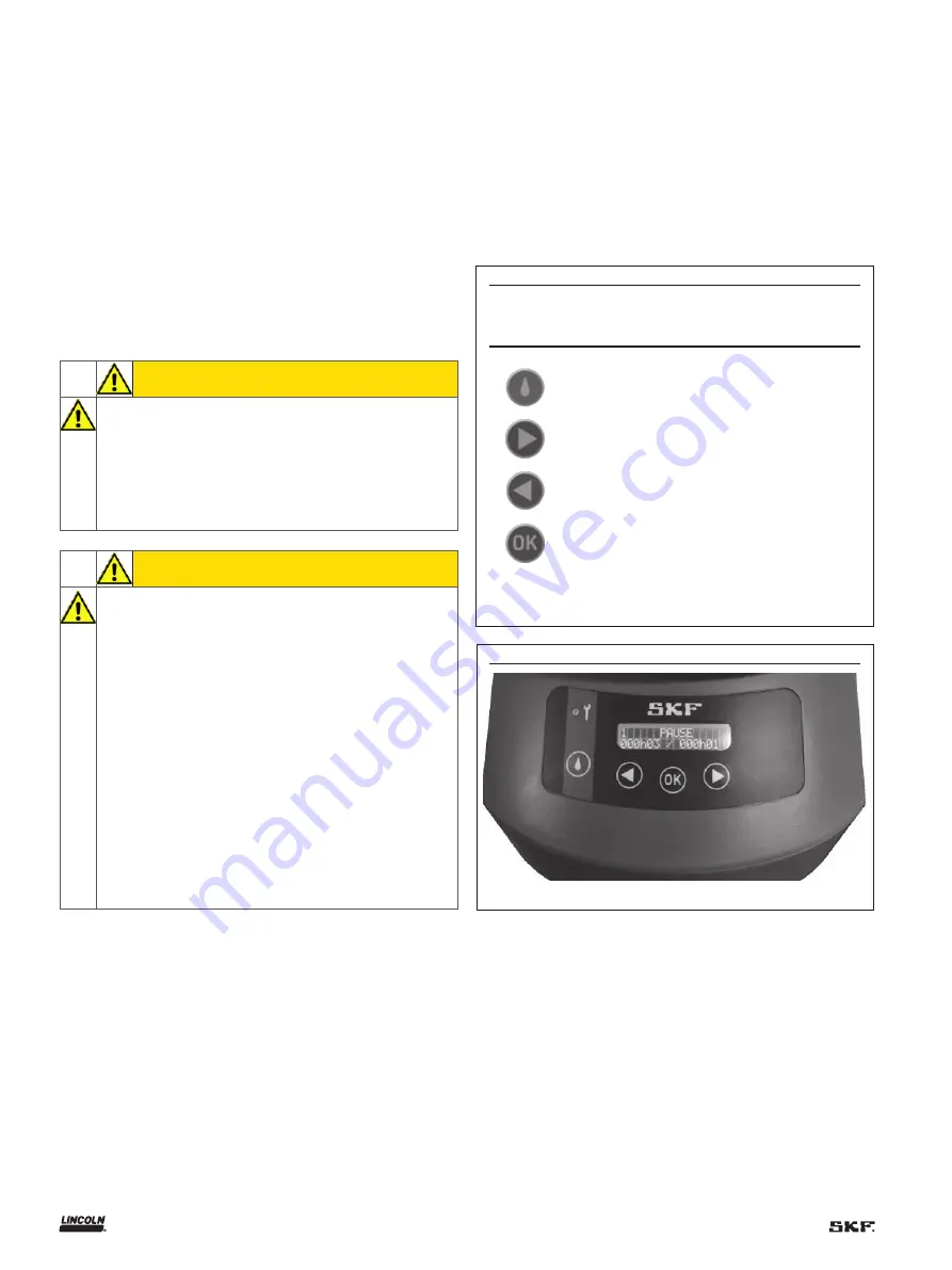 Lincoln SKF CLK Installation And Operation Manual Download Page 24