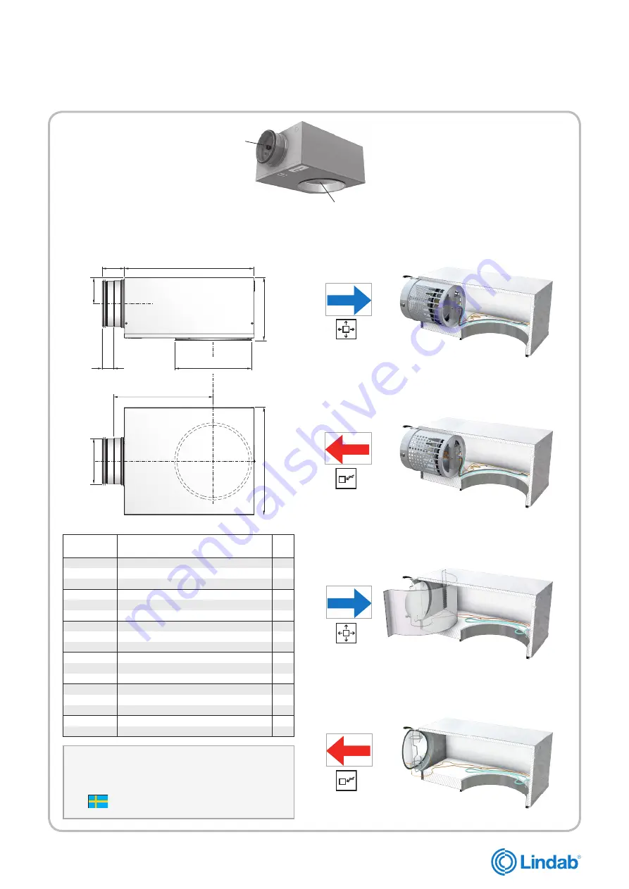 Lindab Versio-V Installation Instructions Manual Download Page 7