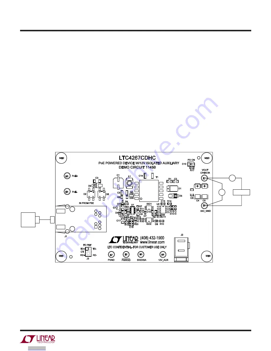 Linear Technology DC1145B Demo Manual Download Page 3