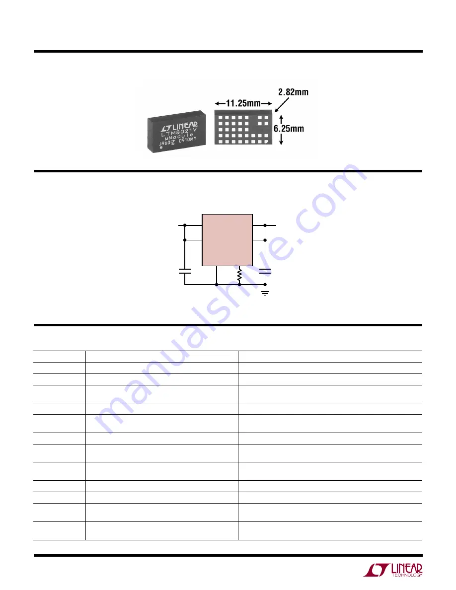 Linear Technology LTM8021 Скачать руководство пользователя страница 18