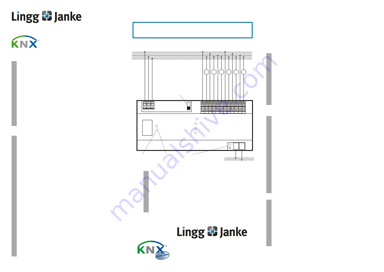 Lingg & Janke KNX eibDUO NTA6F16H-2 Скачать руководство пользователя страница 1