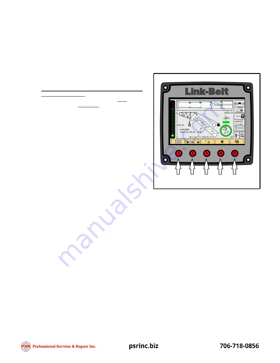 Link-Belt PULSE Calibration Manual Download Page 7