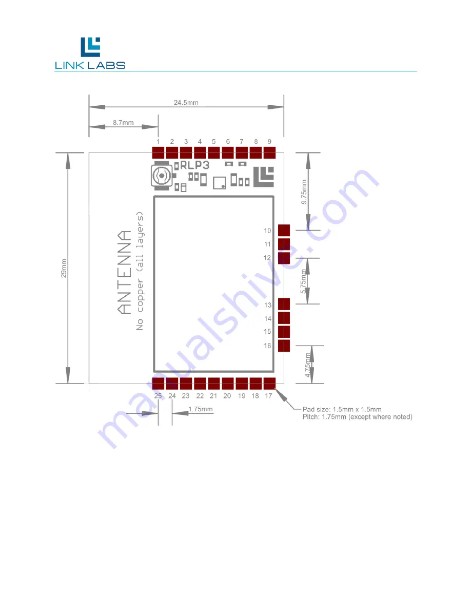 LINK LABS LL-RLP-20 Скачать руководство пользователя страница 6