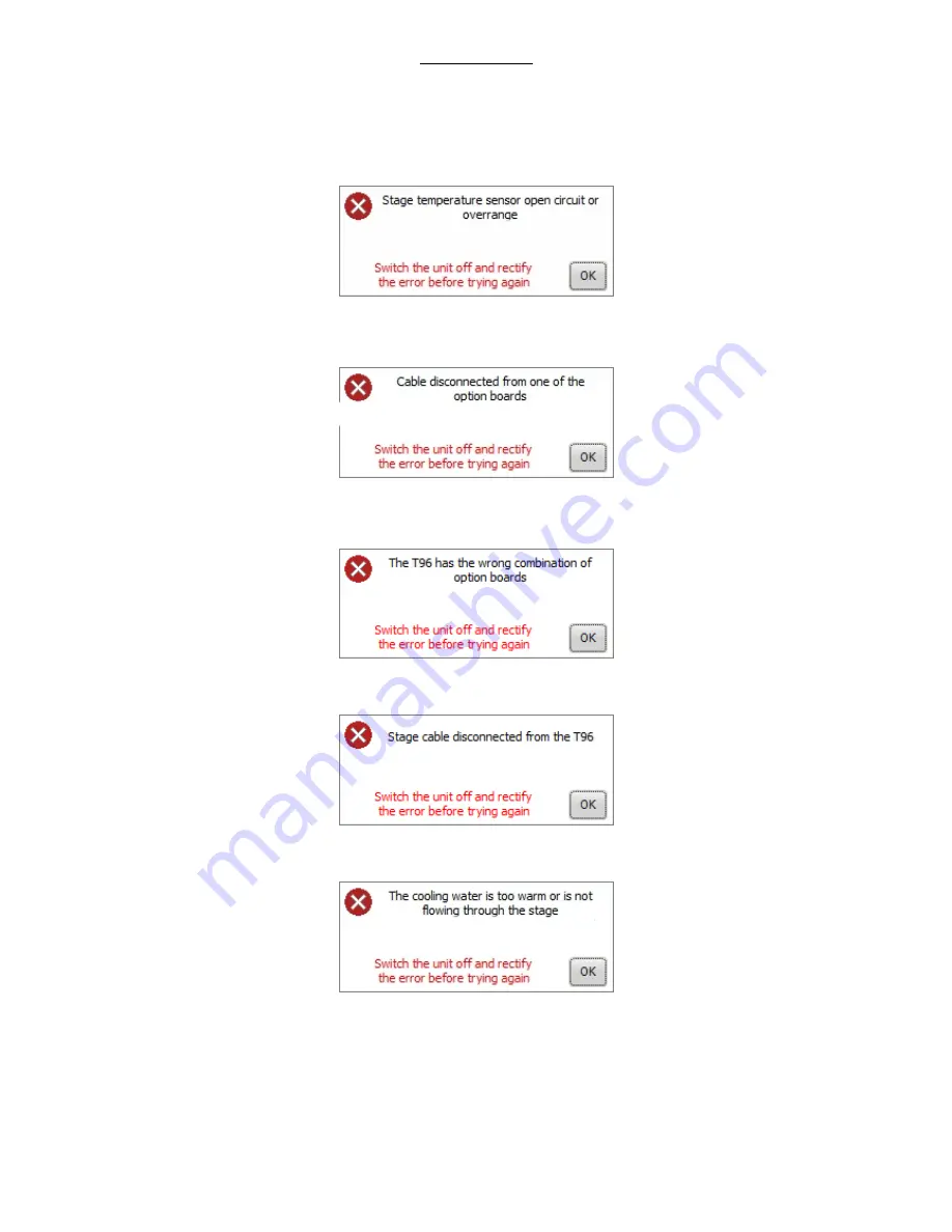 Linkam Scientific Instruments LinkPad T96 User Manual Download Page 25