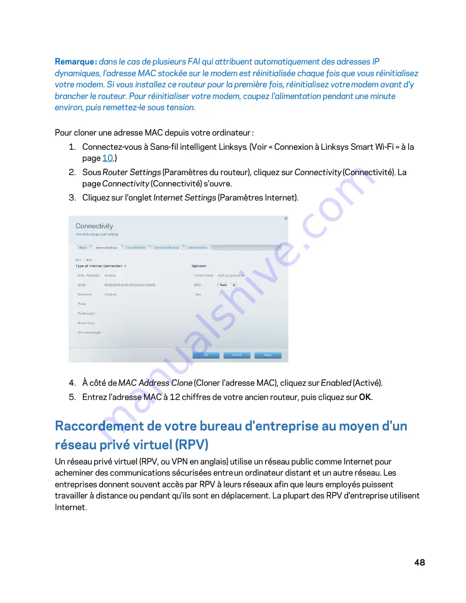 Linksys EA2750 User Manual Download Page 197