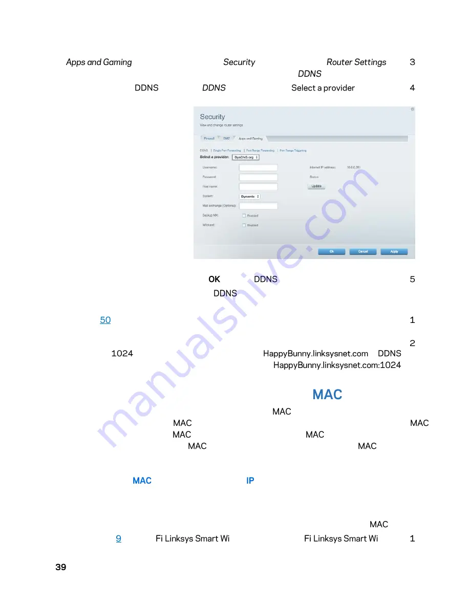 Linksys EA2750 User Manual Download Page 269