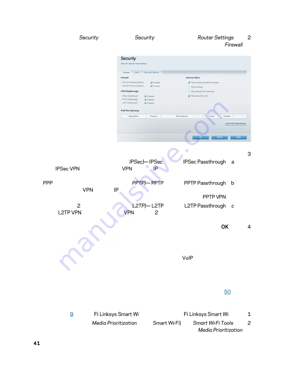 Linksys EA2750 User Manual Download Page 271