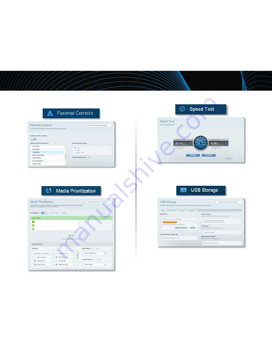 Linksys EA6100 User Manual Download Page 188