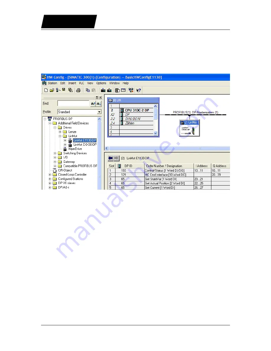 LinMot E1130-DP-HC User Manual Download Page 18