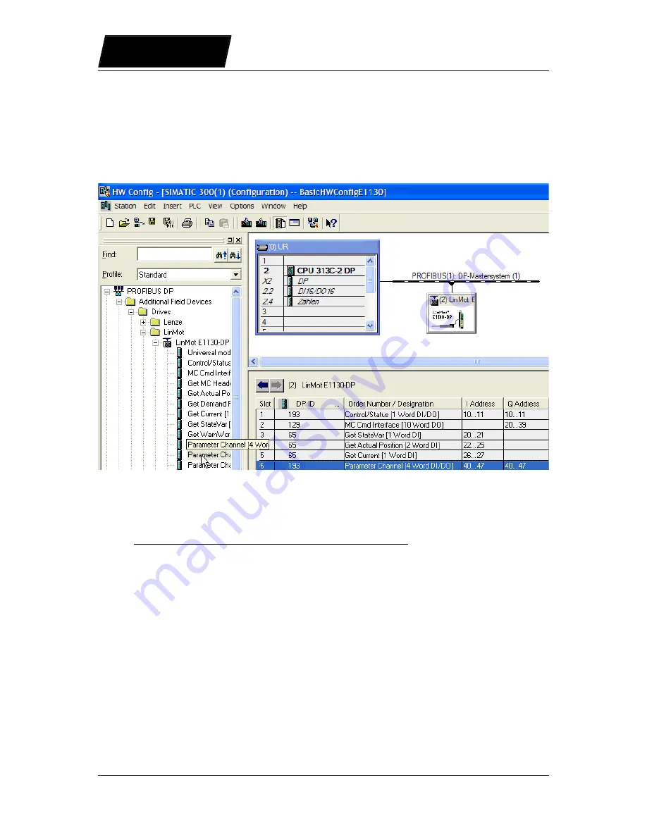 LinMot E1130-DP-HC User Manual Download Page 22