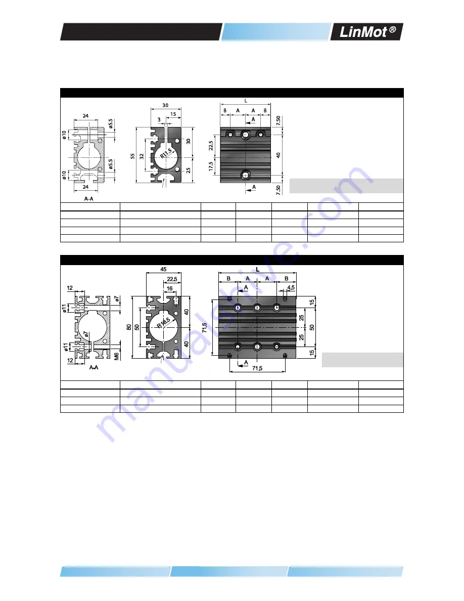 LinMot P01-23 Installation Manual Download Page 22