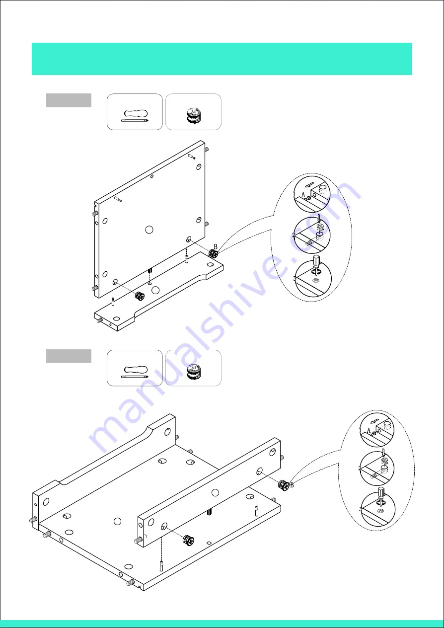 LINSY HOME LH027X3 Assembly Instructions Manual Download Page 8