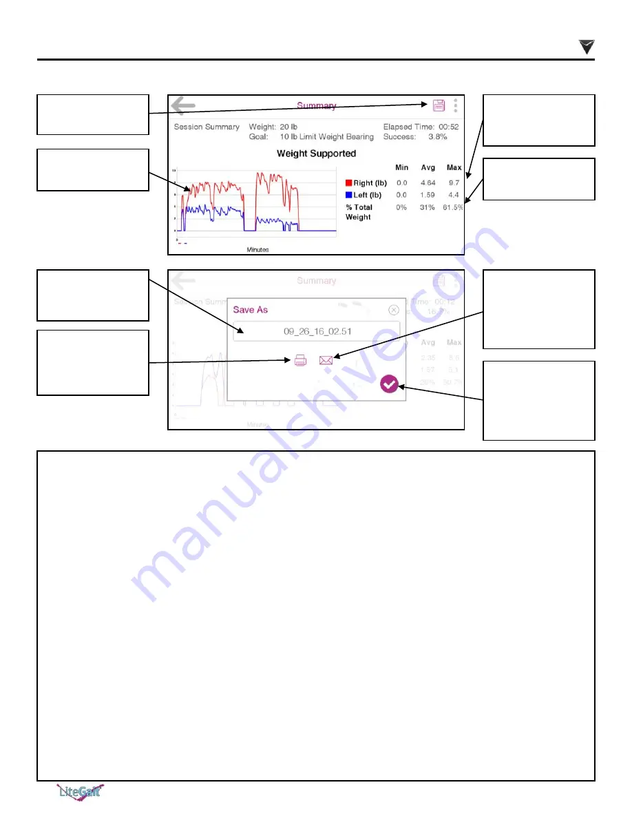 LiteGait 300MX Operators & Service Manual Download Page 33